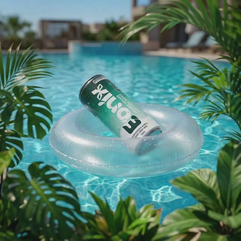 Pomme givrée menthe